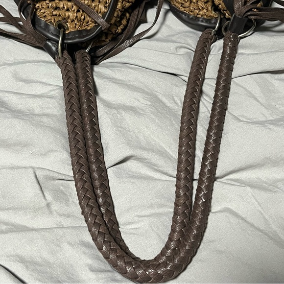 Large woven hobo bag - Picture 7 of 7